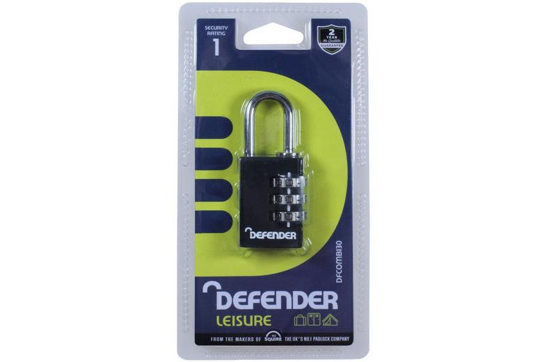 Squire 30m Diecast Combination Padlock Squire 30m Diecast Combination Padlock