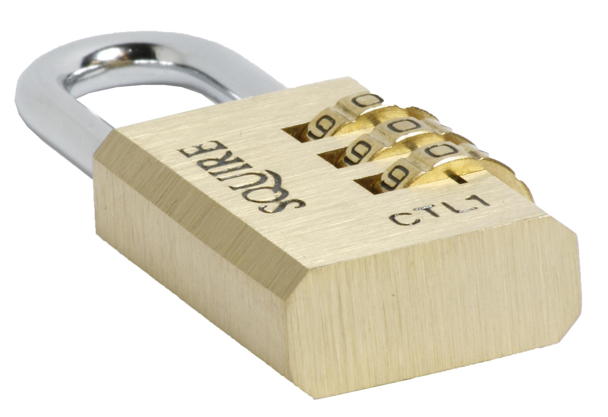 Squire 30m Diecast Combination Padlock