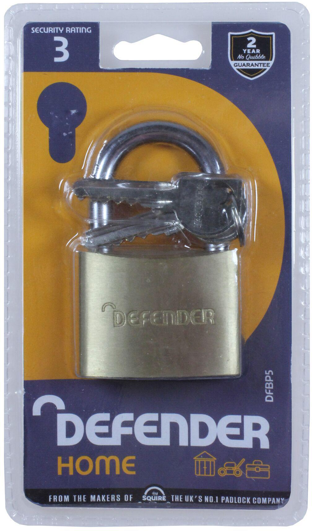Squire 50mm Brass Padlock