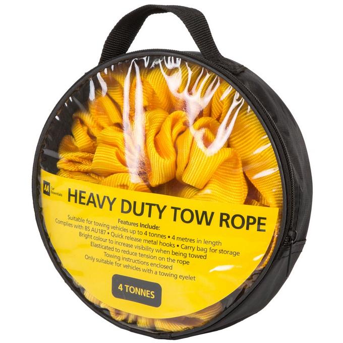 3.5 tonnes AA Heavy-Duty 5060114616202 Strap-Style Tow Rope 