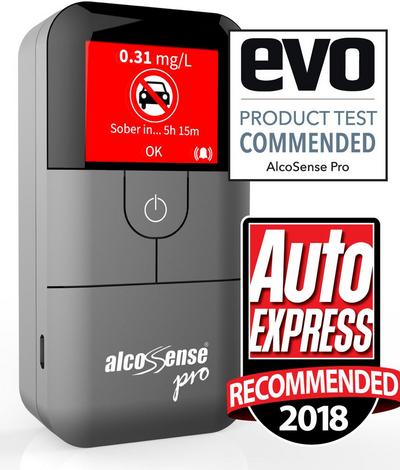 Alcosense Pro Breathalyser - Over 25 Countries Alcosense Pro Breathalyser - Over 25 Countries