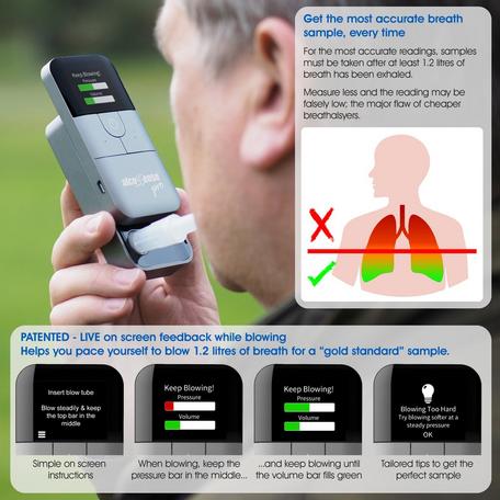 Alkoholtest-Alcool Test - Portable Breath Alcohol Tester Breathalyzer with  LCD Screen Digital Breath Alcohol Analyzer Keychain Alcohol Analyzer Breath