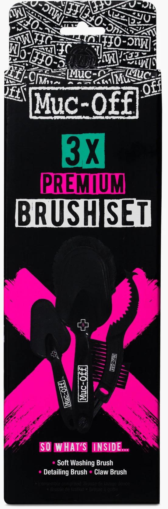 Muc-Off 3 x Brush Set