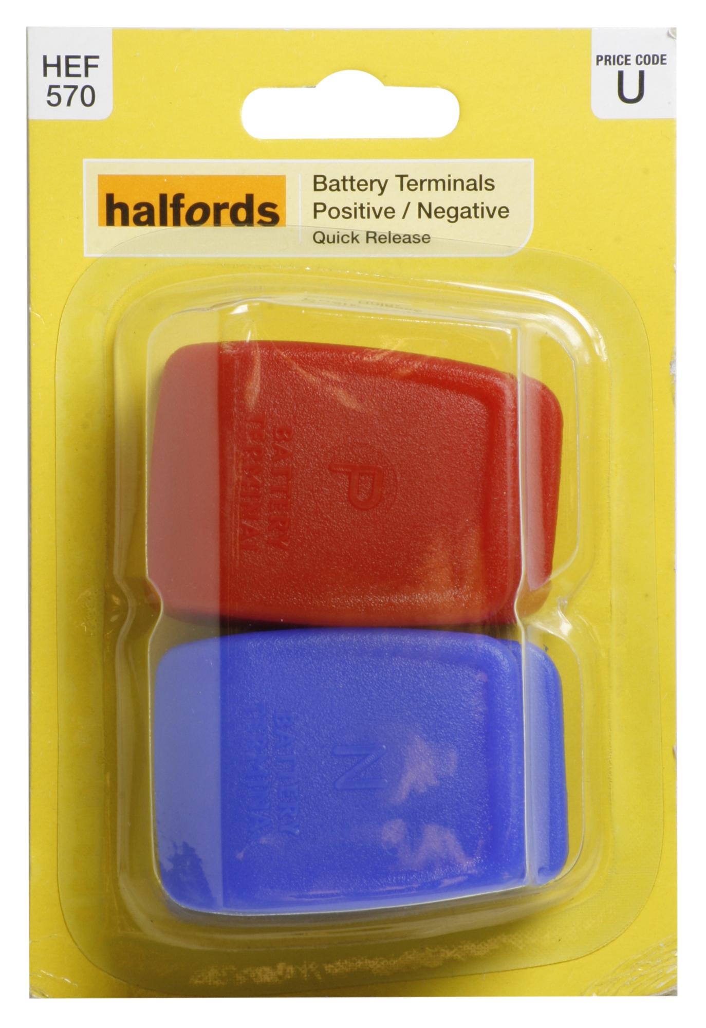 Halfords Battery Terminals - Quick Release