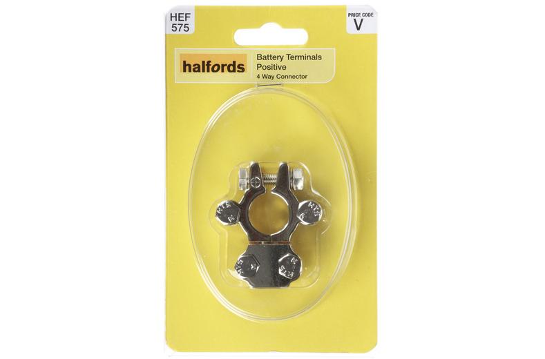 Halfords Battery Terminal Positive 4 Way Connector Halfords Battery Terminal Positive 4 Way Connector