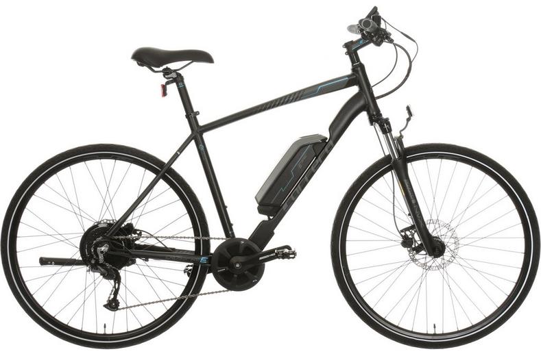 Carrera Crossfire E Mens Electric Hybrid Bike - 17", 19", 21" Frames Carrera Crossfire E Mens Electric Hybrid Bike - 17", 19", 21" Frames