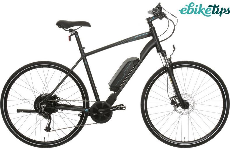 Carrera Crossfire E Mens Electric Hybrid Bike - 17", 19", 21" Frames Carrera Crossfire E Mens Electric Hybrid Bike - 17", 19", 21" Frames