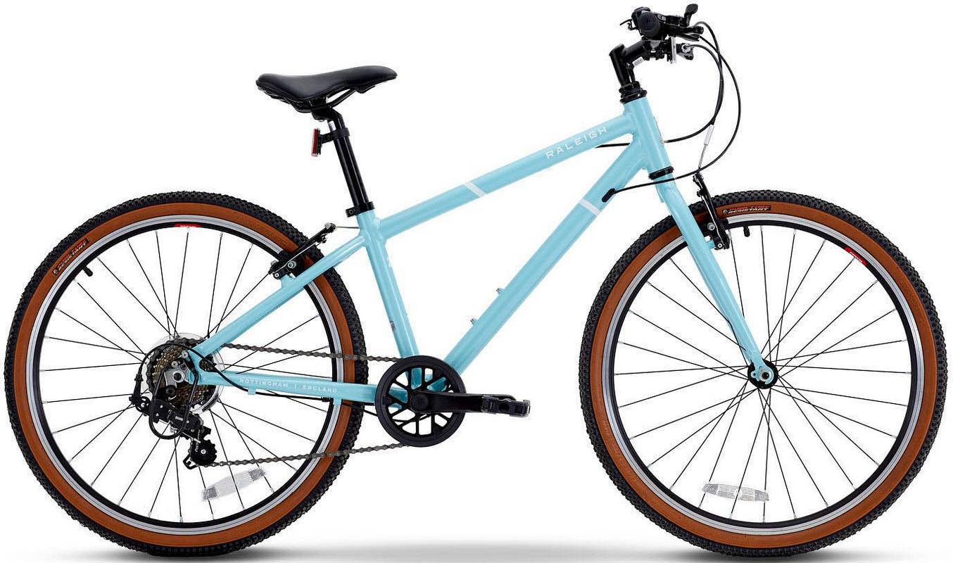 Halfords Raleigh Pop Junior Hybrid Bike - Blue - 24 Inch Wheel | Extra 8% off for BC Members