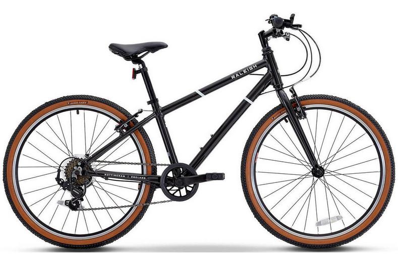 Raleigh Pop Junior Hybrid Bike - Black - 24" Wheel Raleigh Pop Junior Hybrid Bike - Black - 24" Wheel