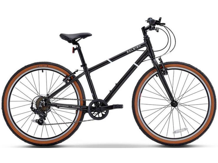 Raleigh Pop Junior Hybrid Bike - Black - 24 Raleigh Pop Junior Hybrid Bike - Black - 24