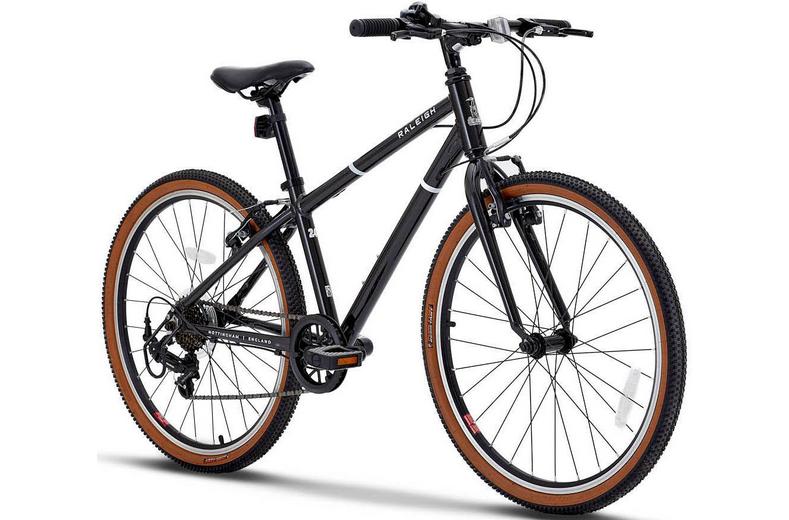 Raleigh Pop Junior Hybrid Bike - Black - 24" Wheel Raleigh Pop Junior Hybrid Bike - Black - 24" Wheel