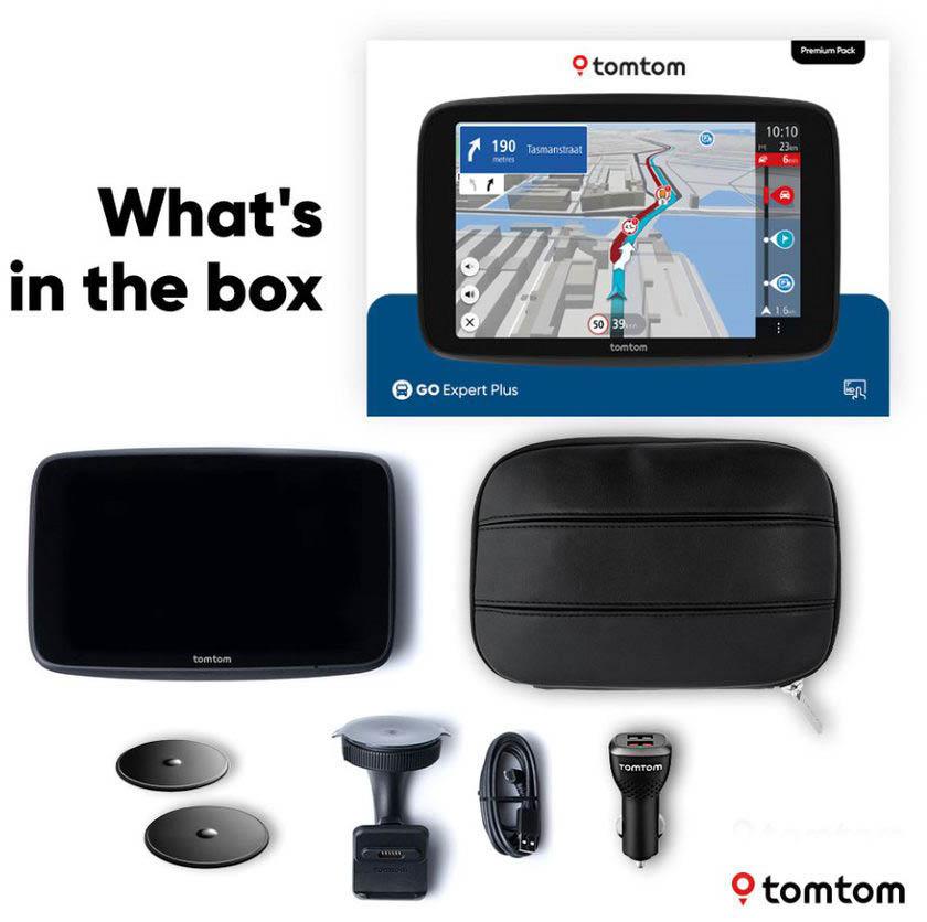 TomTom GO Expert Plus Sat Nav 7" Premium Pack Truck and HGV Sat Nav