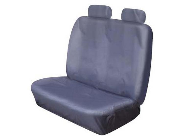 Cosmos Heavy Duty Double Front Seats Covers Grey