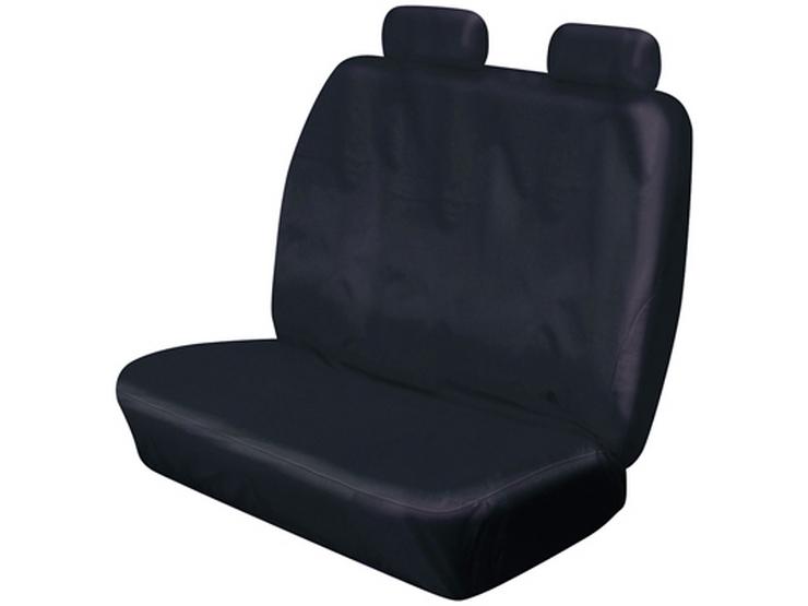 Cosmos Heavy Duty Double Front Seat Covers Black