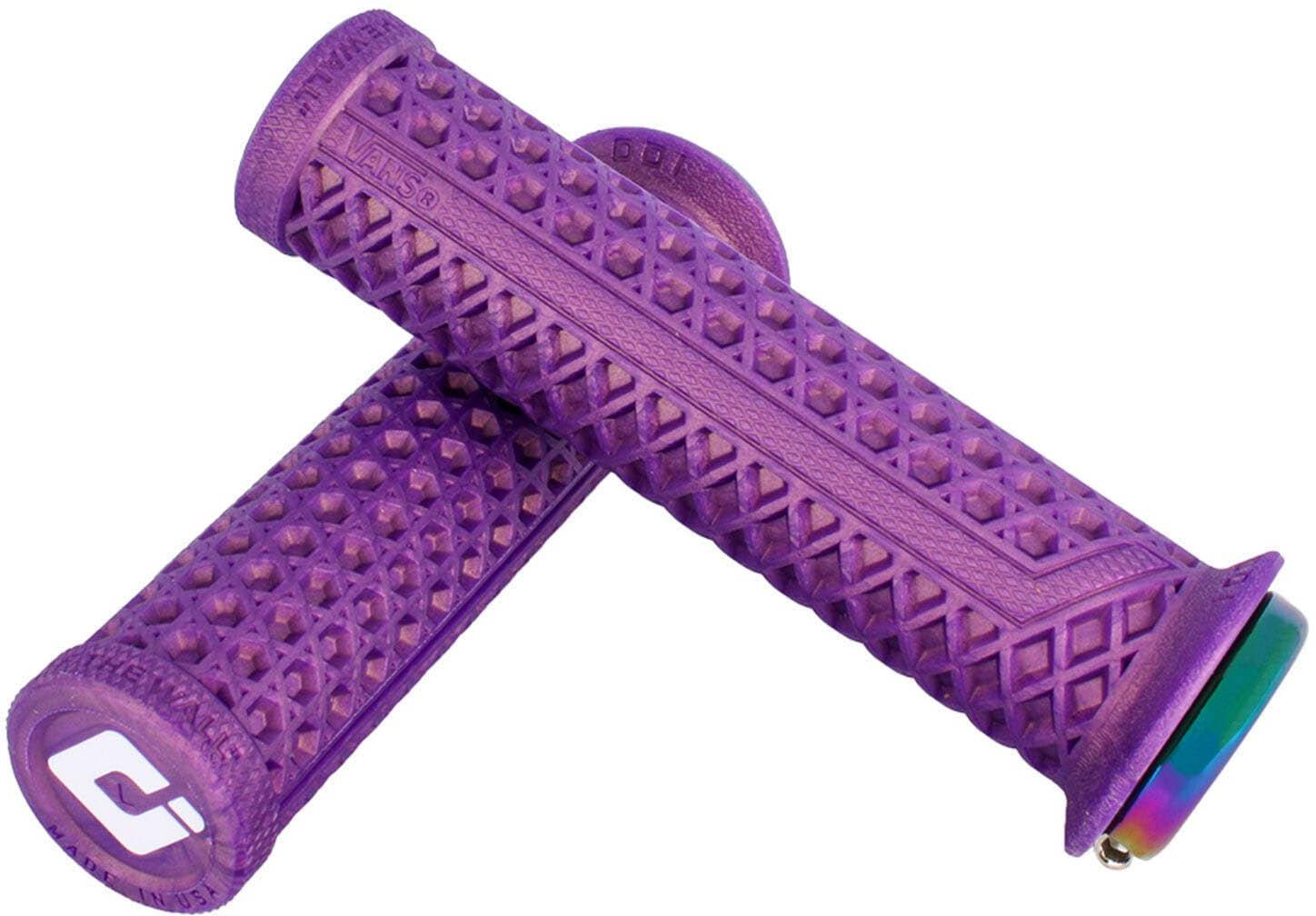 ODI Vans Lock On Grips 135mm, Purple Halfords UK
