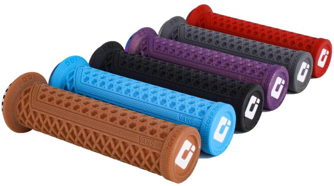 ODI Vans Lock On Grips 135mm, Purple Halfords UK
