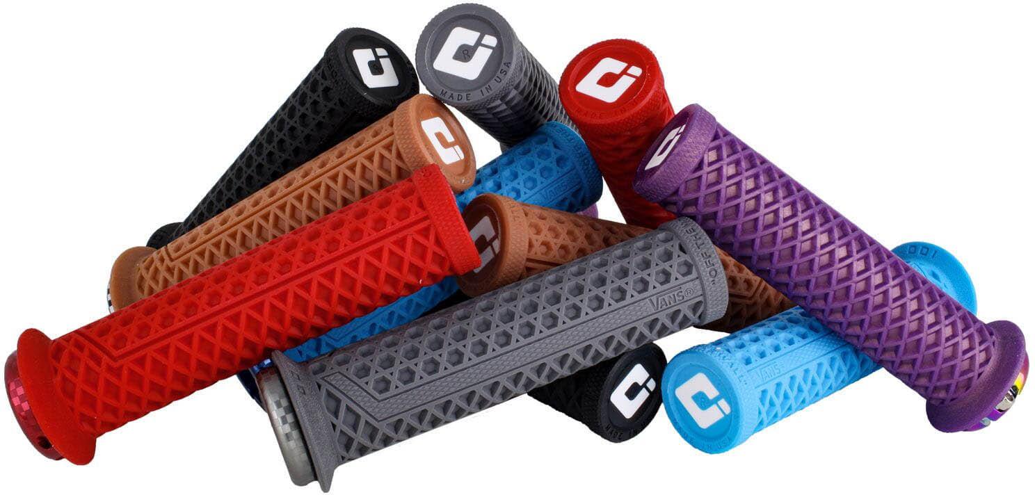 ODI Vans Lock On Grips 135mm, Purple Halfords UK