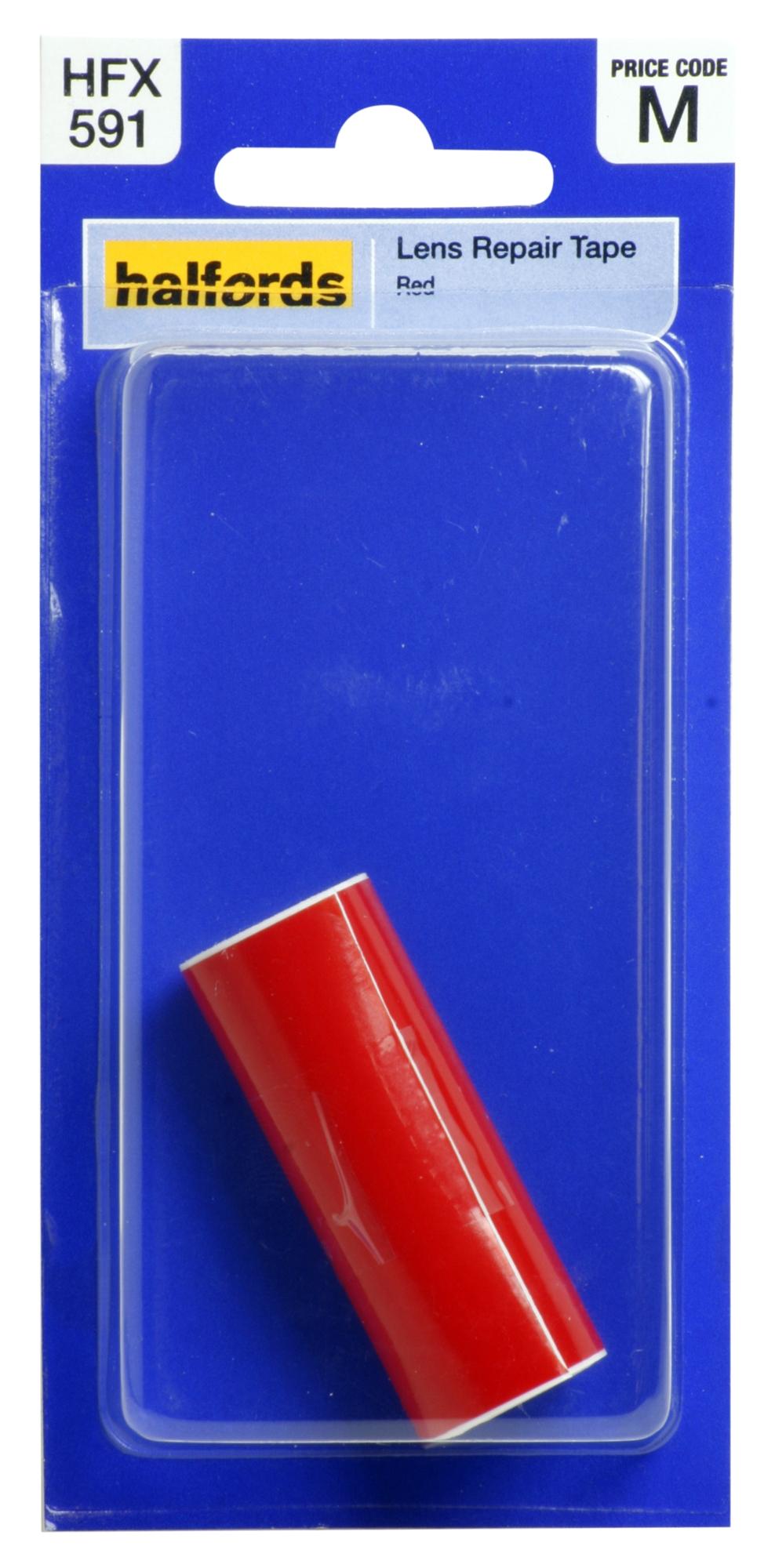 Halfords Lens Repair Tape Red Halfords UK