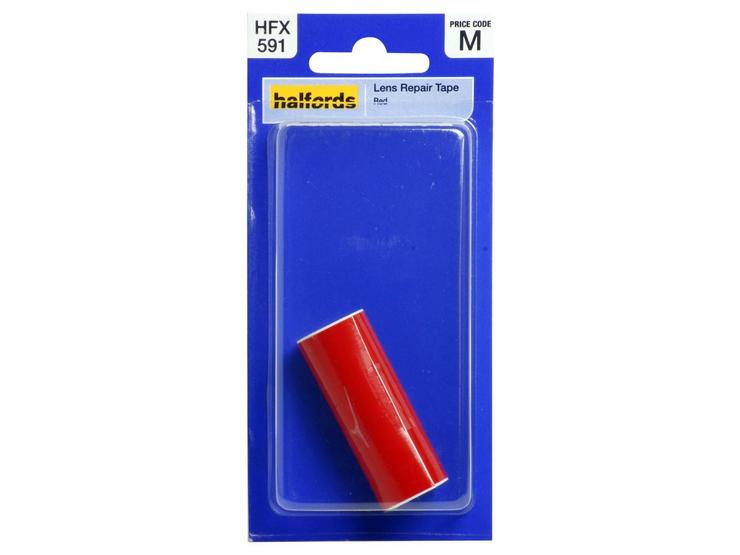 Halfords Lens Repair Tape Red