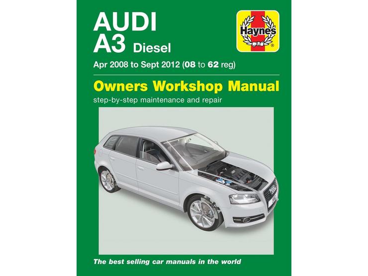 Haynes Audi A3 Hatchback & Sportback Diesel Engine Manual (2008-2012)