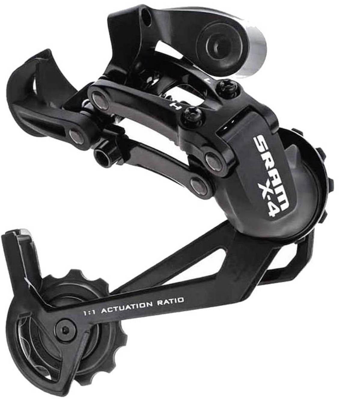 Halfords Sram SRAM X4 7/8/9 Speed Rear Derailleur, Black | Extra 8% off for BC Members