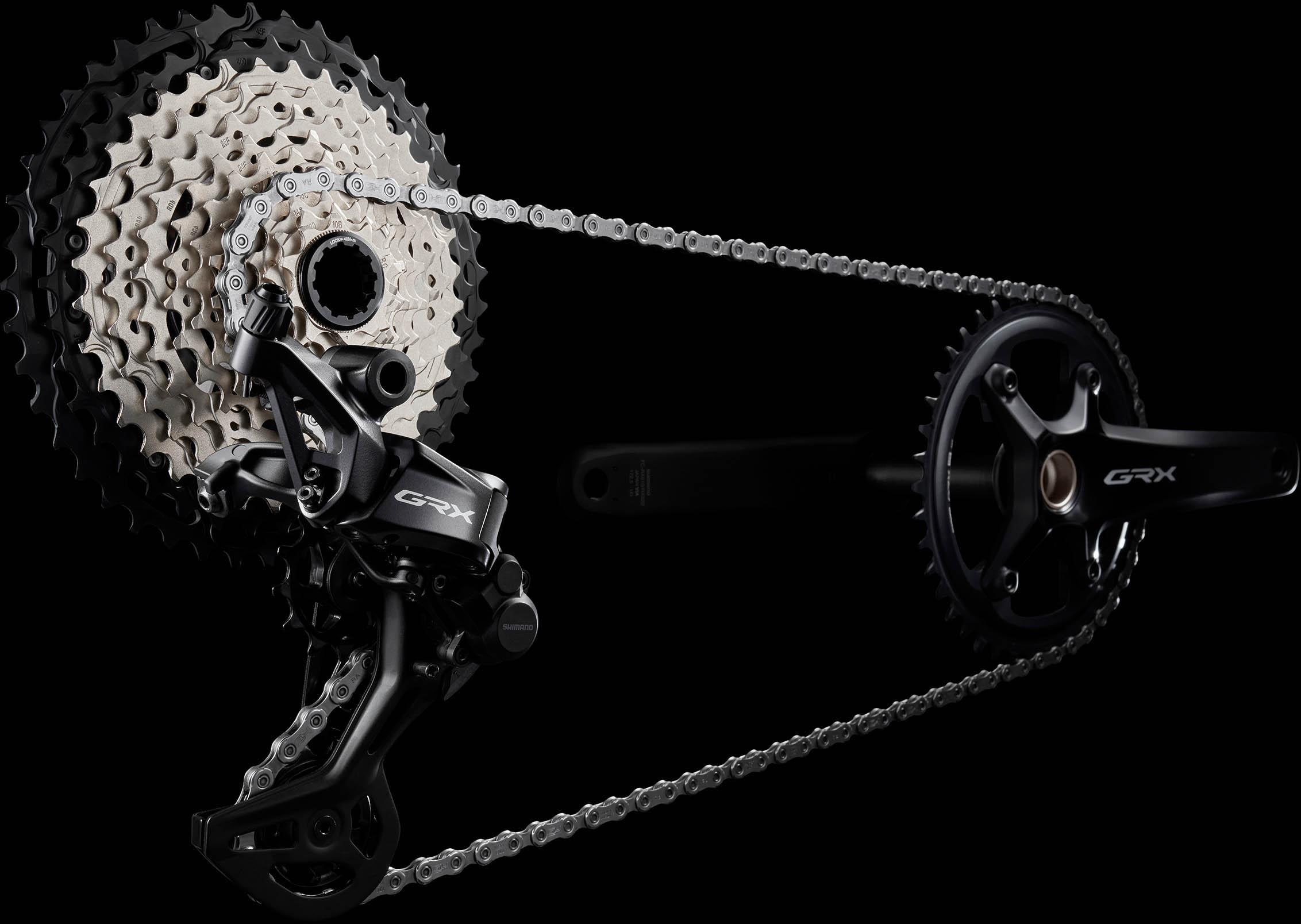 Shimano GRX RD-RX822 12 Speed Rear Derailleur, GS - Max 45T