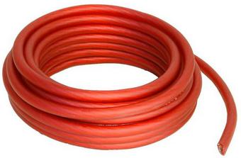 Proflex 8mm/8AWG Red Power 5M