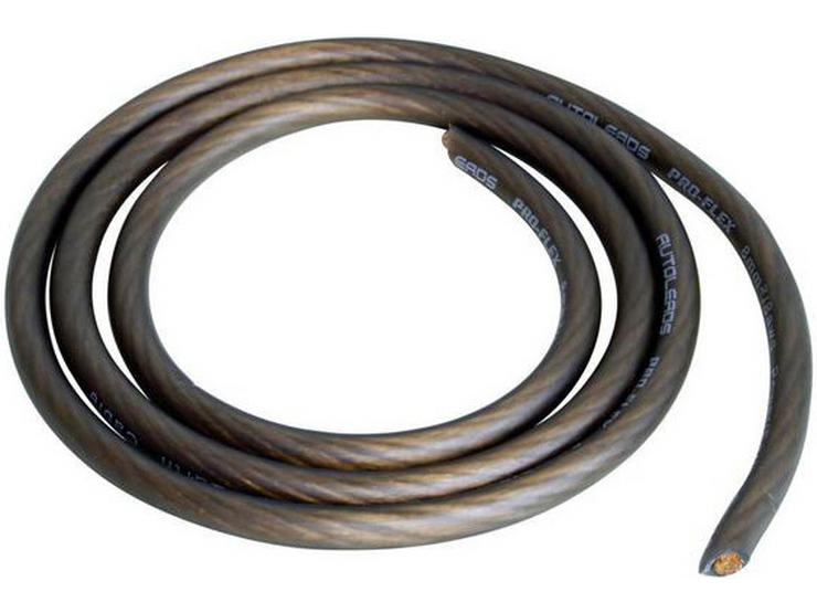 Proflex 8mm/8awg Black Earth Cable 1m