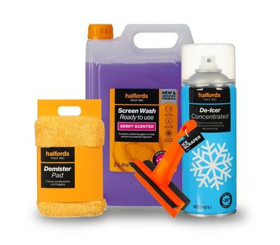 £12 Halfords -10 Winter Essentials Bundle £12 Halfords -10 Winter Essentials Bundle