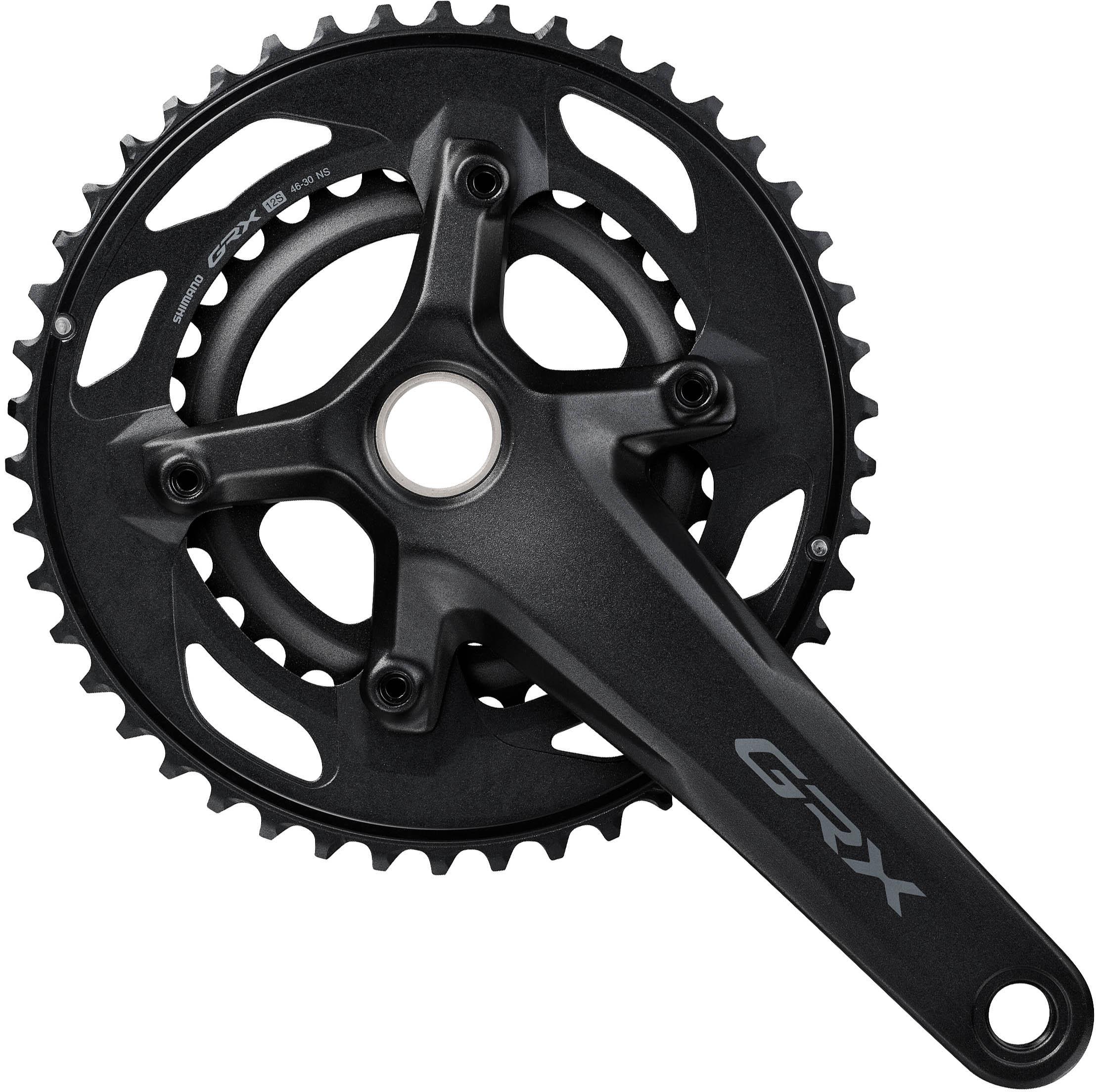 Shimano GRX FC-RX610 2x12 Speed Chainset 46/30T, 175mm
