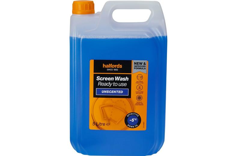 Halfords -5 Ready To Use Screenwash 5L Halfords -5 Ready To Use Screenwash 5L