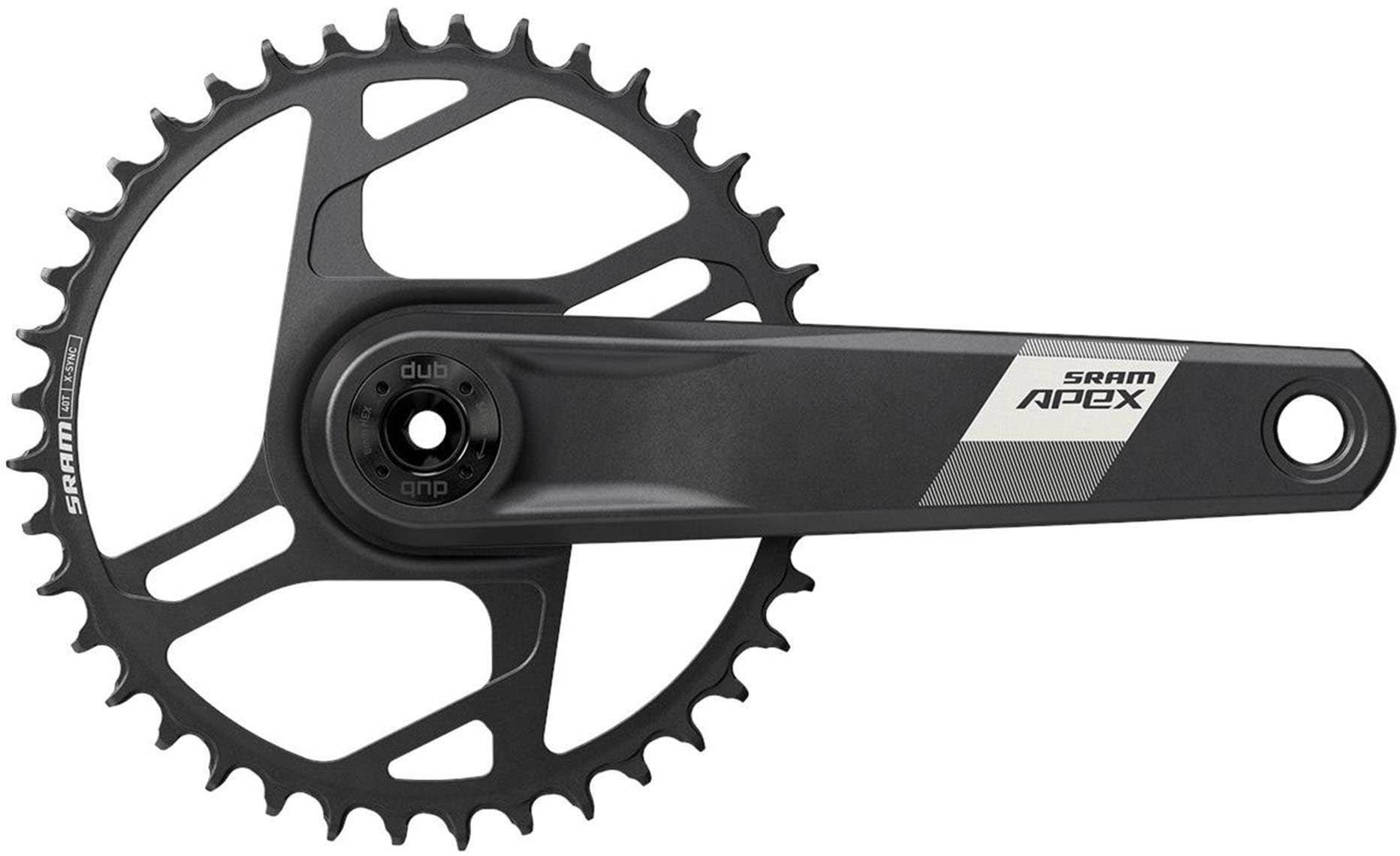 Halfords Sram SRAM APEX 1 DUB Wide Crankset 40T 170mm | Extra 8% off for BC Members