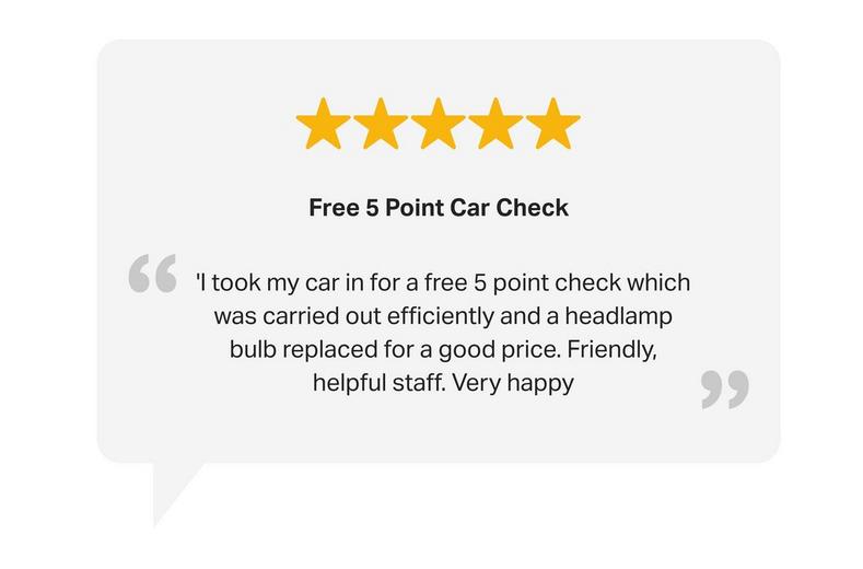 Free 5 Point Car Check Free 5 Point Car Check