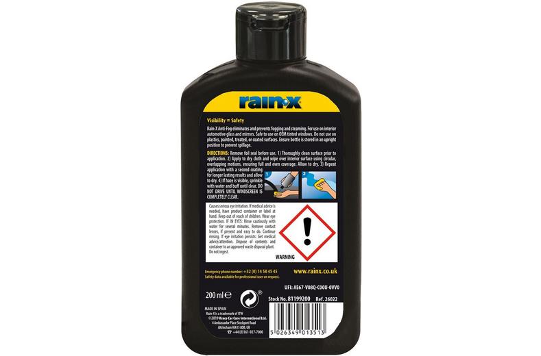 Rain-X Anti-Fog 200ml Rain-X Anti-Fog 200ml