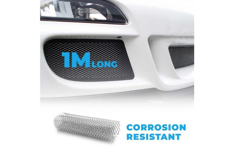 Simply Black Aluminium Mesh 1m x 0.25m Simply Black Aluminium Mesh 1m x 0.25m