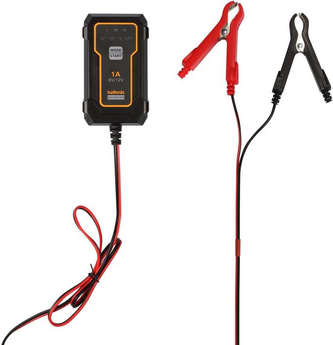 Halfords Advanced 1A Smart Charger Halfords UK