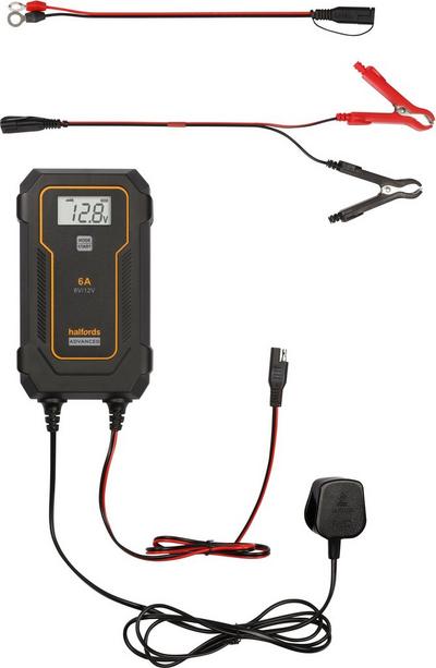 Halfords Advanced 6A Smart Charger Halfords Advanced 6A Smart Charger