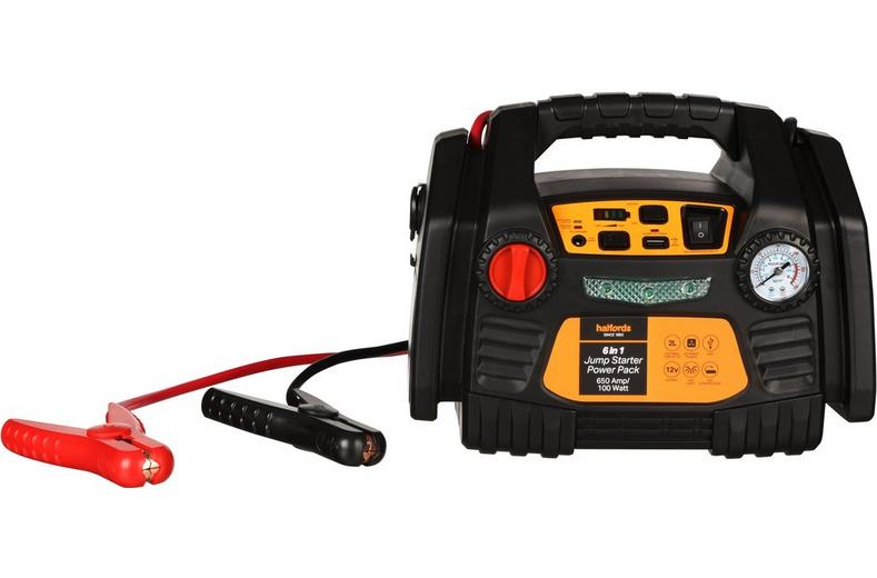 Halfords 6-in-1 Jump Starter Power Pack Halfords 6-in-1 Jump Starter Power Pack