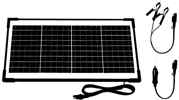 Halfords 10W Solar Maintainer