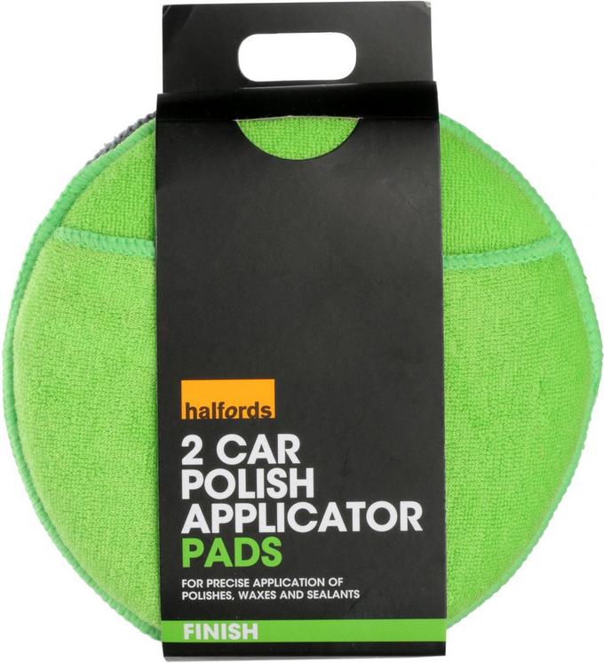 Halfords Car Polish Applicator Pads Pack of 2