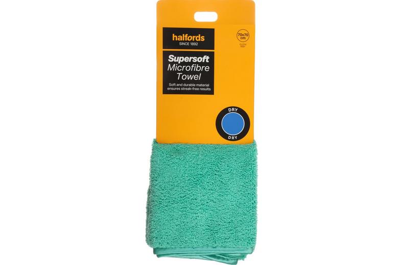 Halfords Supersoft Microfibre Towel Halfords Supersoft Microfibre Towel