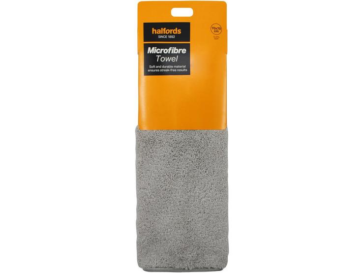 Halfords Supersoft Microfibre Towel