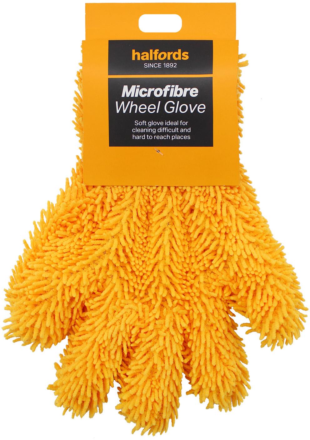 Halfords Microfibre Wheel Glove