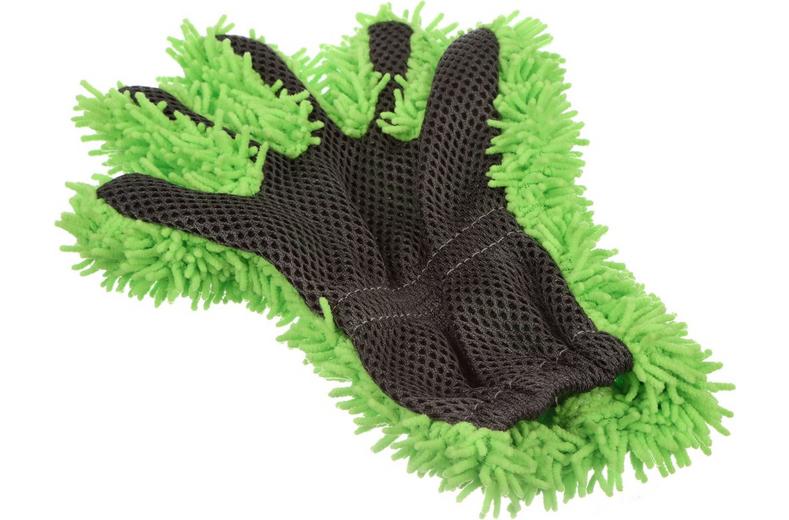 Halfords Microfibre Wheel Glove Halfords Microfibre Wheel Glove