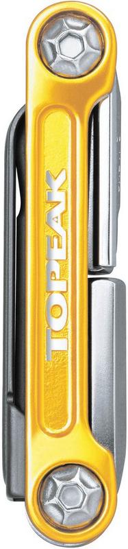 Halfords Topeak Mini 9 Pro Multi-Tool, Gold | Extra 8% off for BC Members