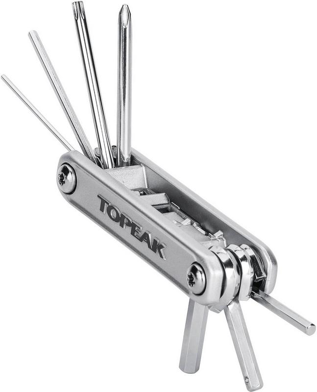 Halfords Topeak X-Tool+ Multi-tool, Silver | Extra 8% off for BC Members