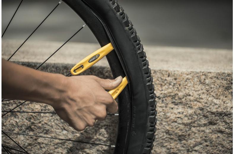 Topeak Shuttle Tyre Levers 1.1, Yellow Topeak Shuttle Tyre Levers 1.1, Yellow