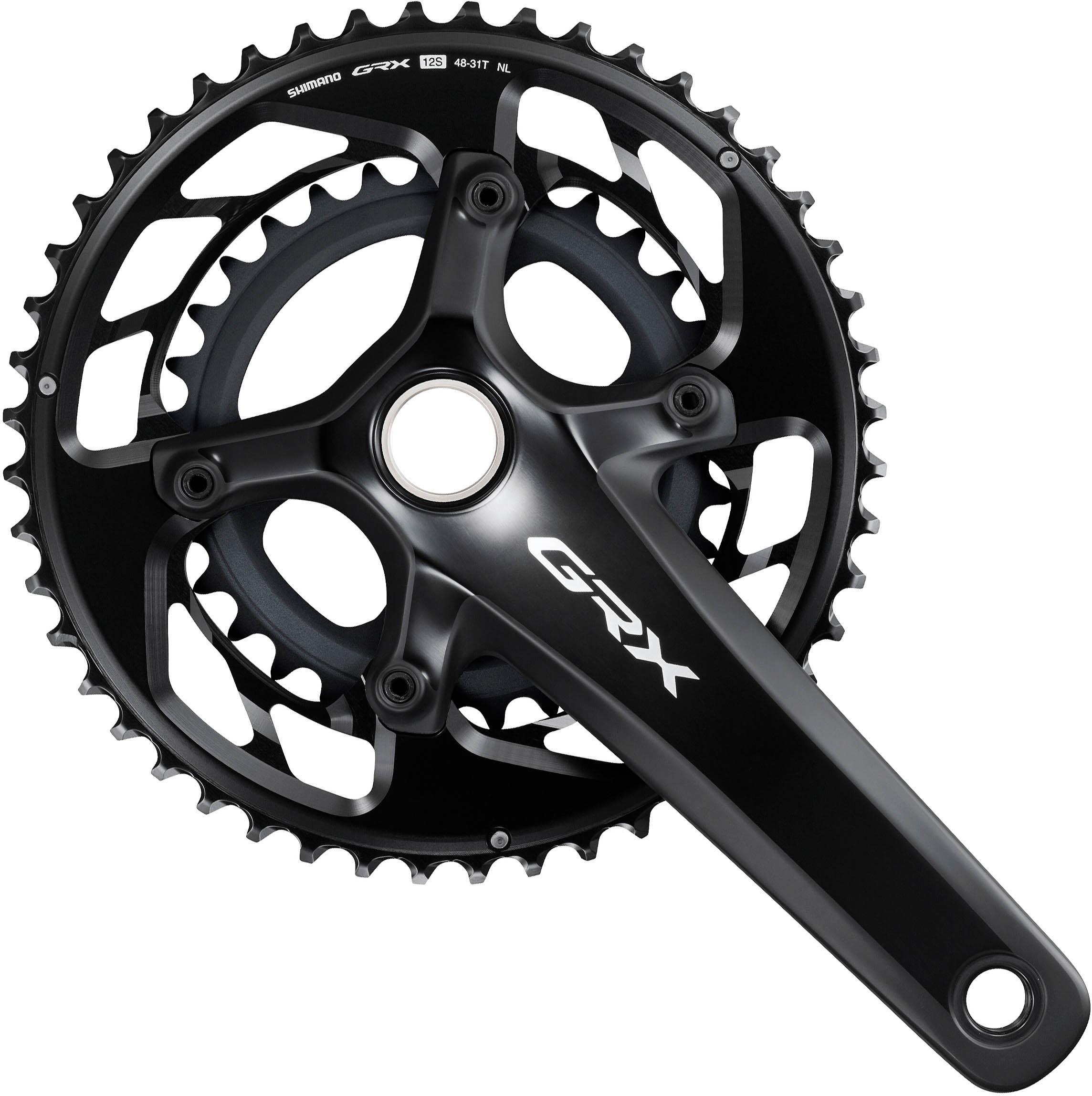 Shimano GRX FC-RX820 2x12 Speed Chainset 48/31T, 175mm