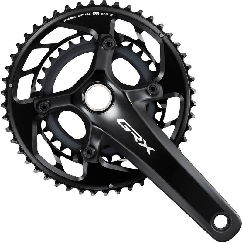 Halfords Shimano Grx Fc-Rx820 2X12 Speed Chainset 48/31T, 175Mm | Extra 8% off for BC Members