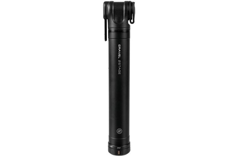 Topeak Gravel 2 Stage Mini Pump, Black Topeak Gravel 2 Stage Mini Pump, Black